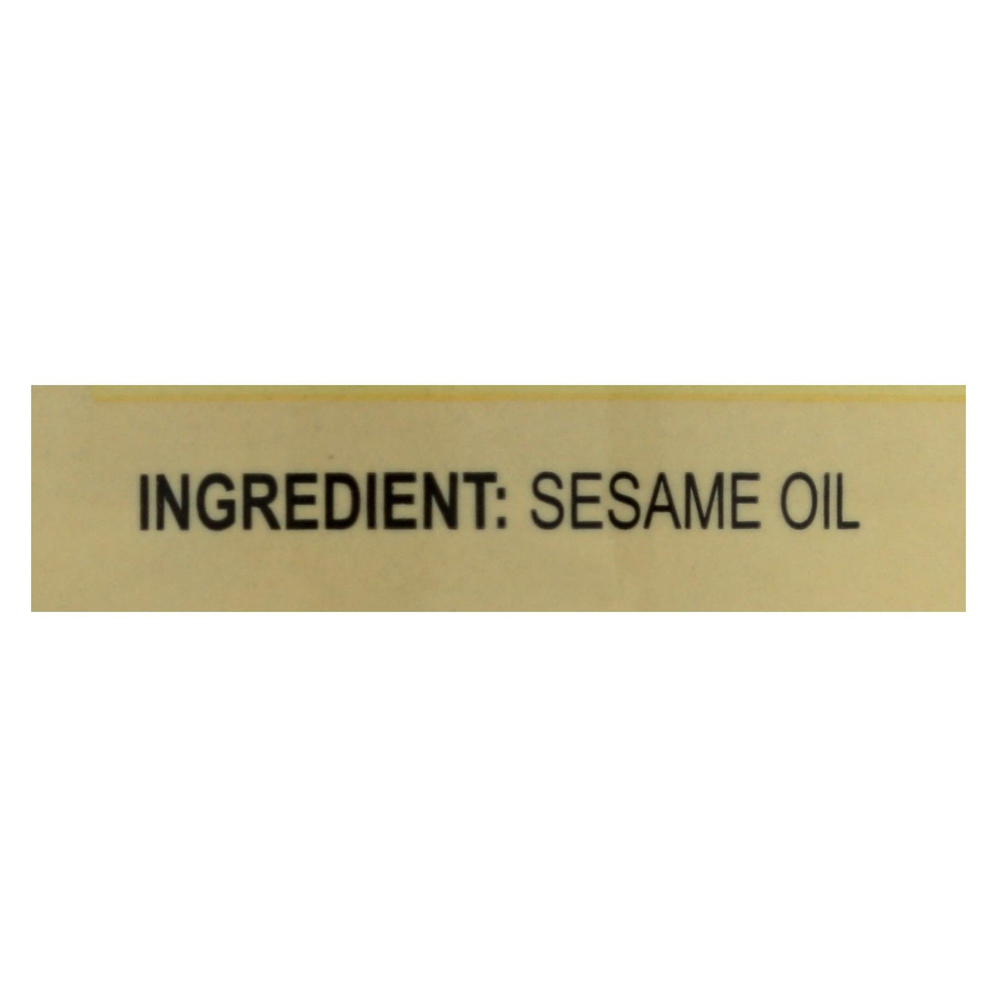 Lee Kum Kee's Pure Sesame Asian Cooking Oil - Case Of 6 - 15 Fz