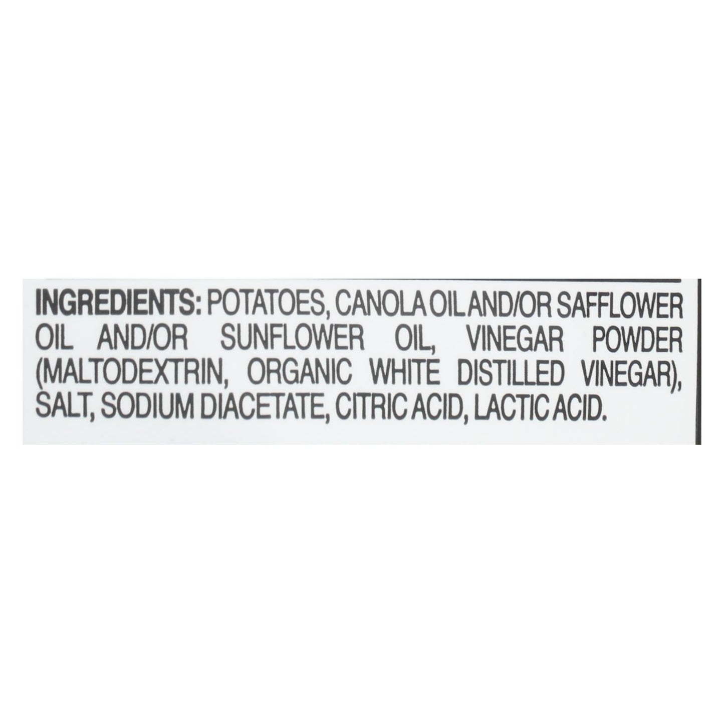 Diffenbach's Ugly Snacks Salt And Vinegar Kettle Cooked Chips - Case Of 12 - 6 Oz