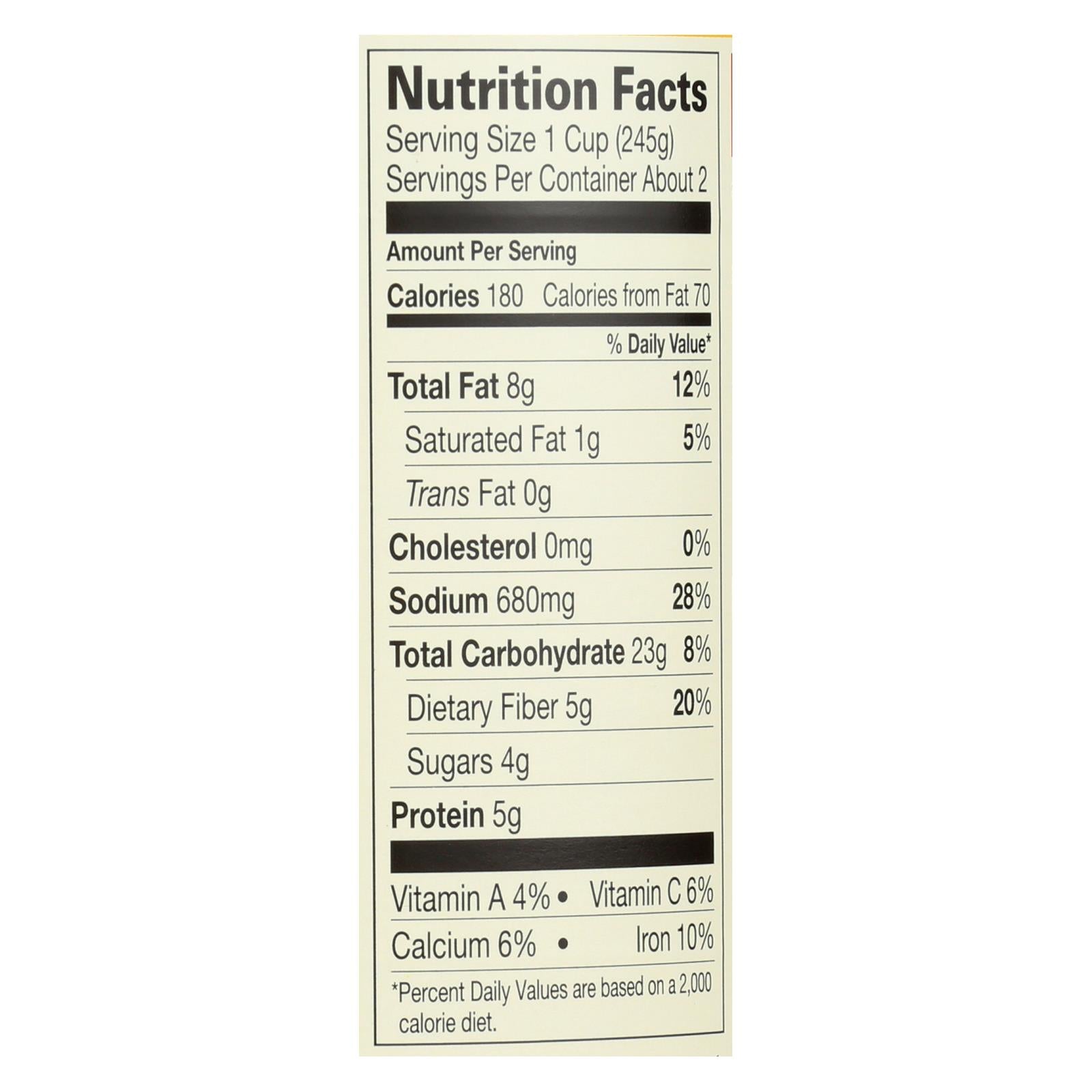Amy's - Organic Soup - Vegetarian Hearty French Country - Case Of 12 - 14.4 Oz
