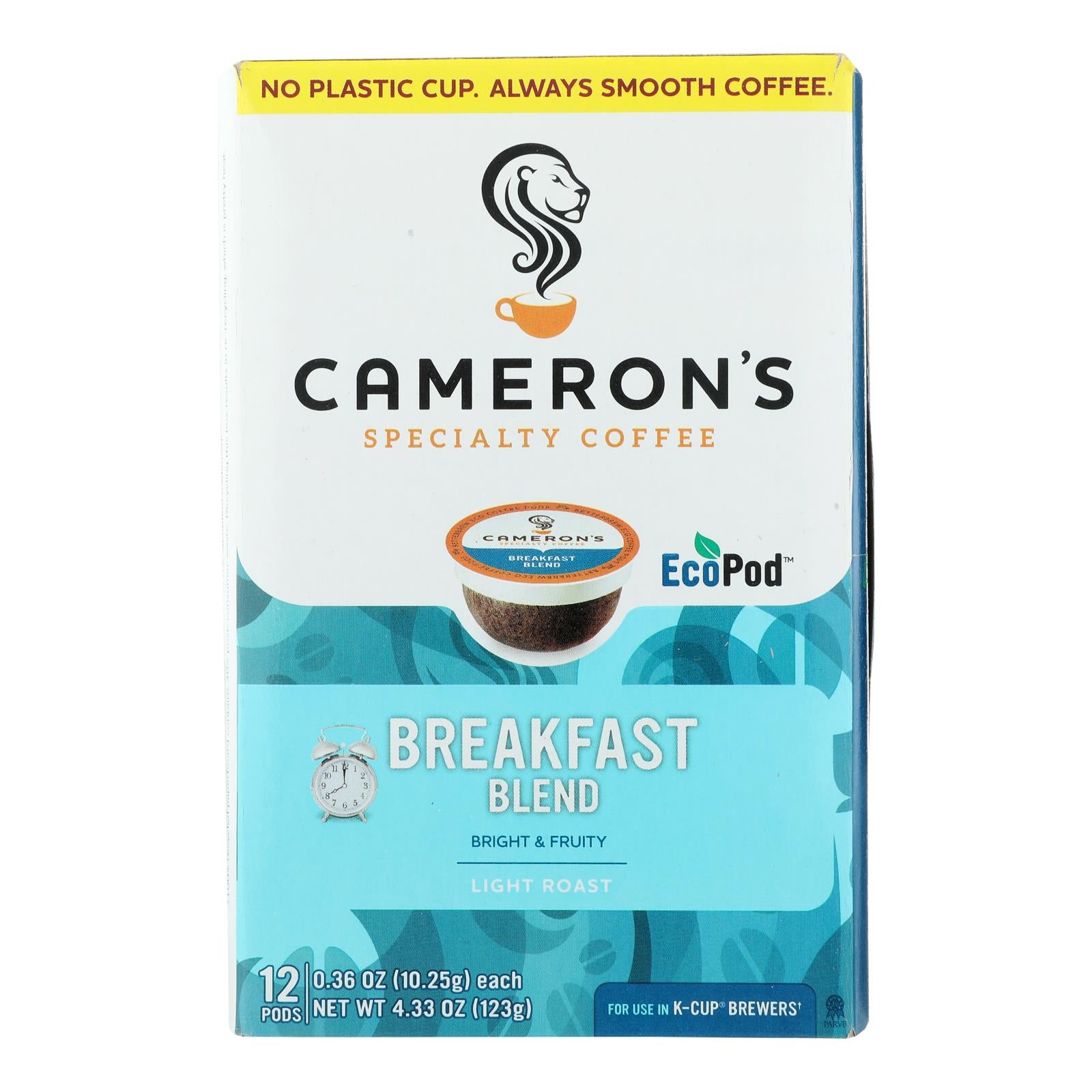 Cameron’s Specialty Coffee Breakfast Blend - Case Of 6 - 4.33 Oz