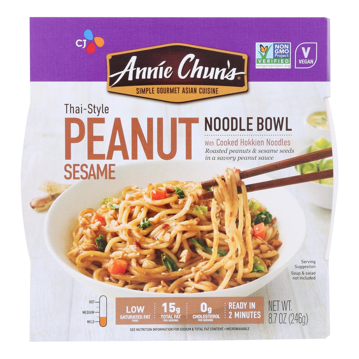 Annie Chun's Noodle Bowls - Case Of 6 - 8.7 Oz