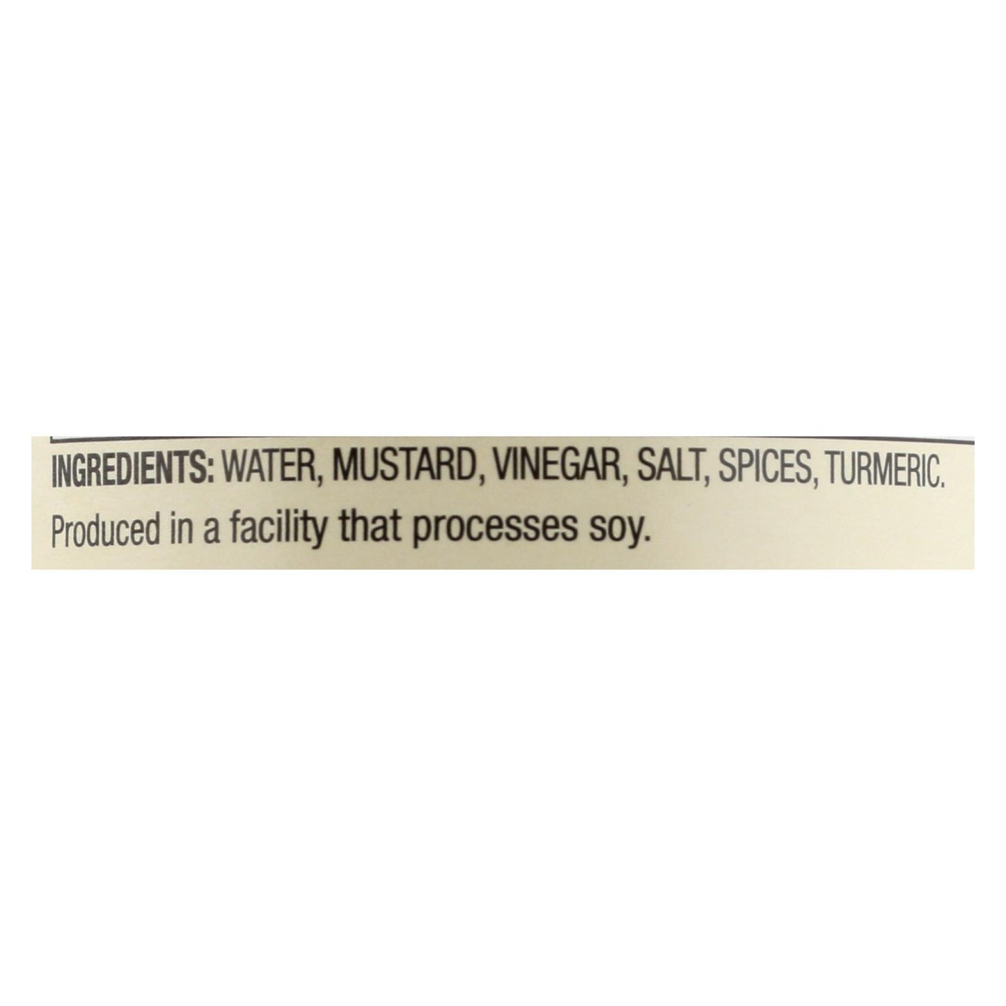 Ka'me Hot Mustard - Case Of 12 - 7.25 Oz.