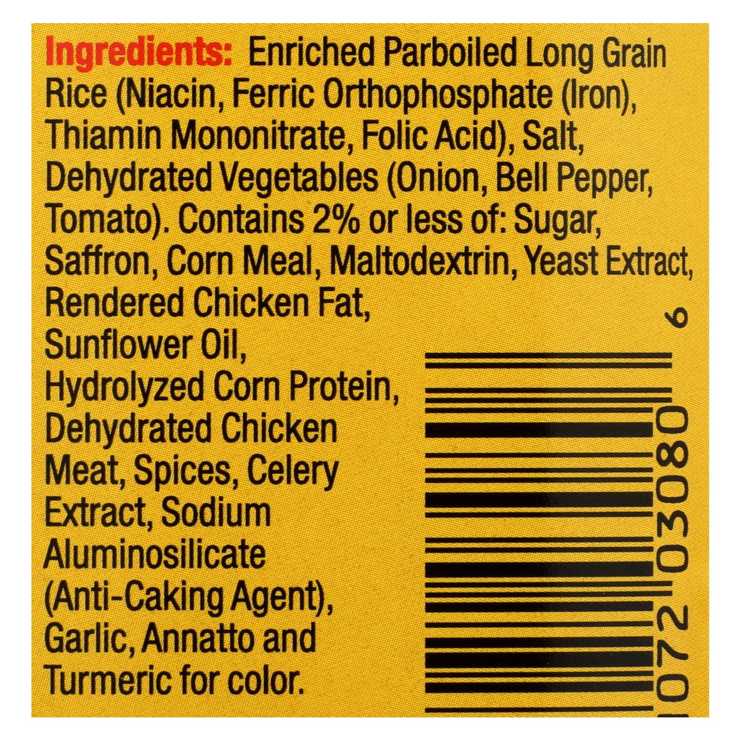 Vigo Yellow Rice - U-selct - Case Of 4 - 2 Lb.