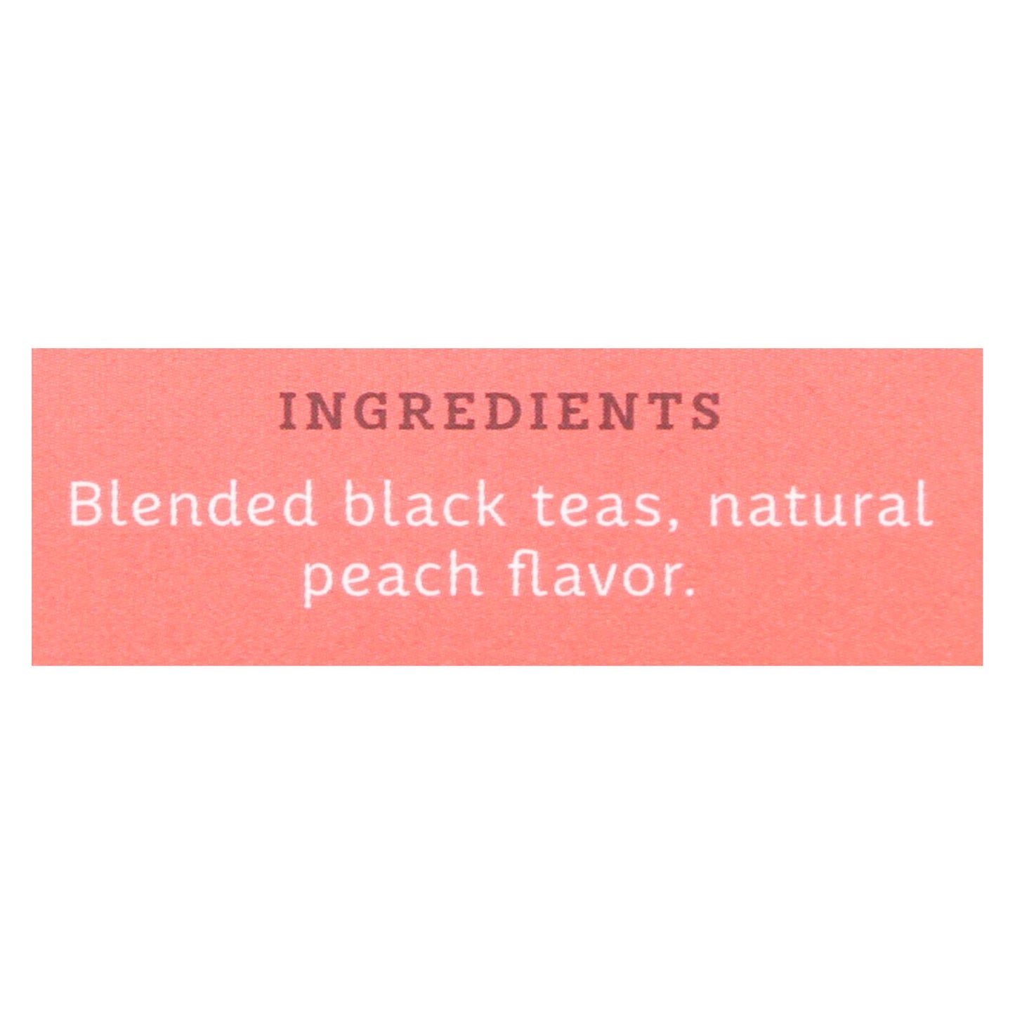 Stash Tea Tea - Black Peach - Case Of 6 - 20 Count