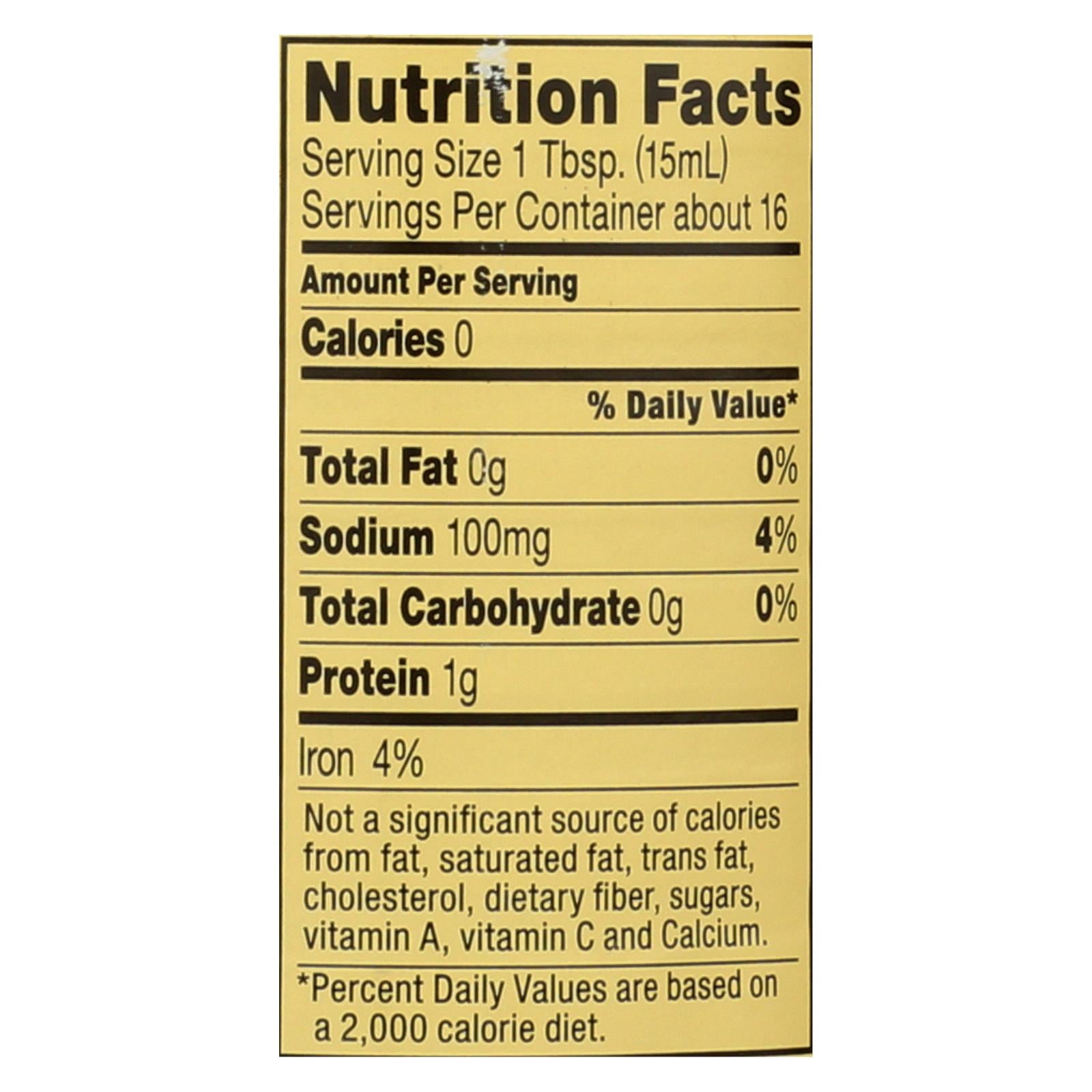 Reese Clam Juice Bottle - Case Of 6 - 8 Fl Oz.