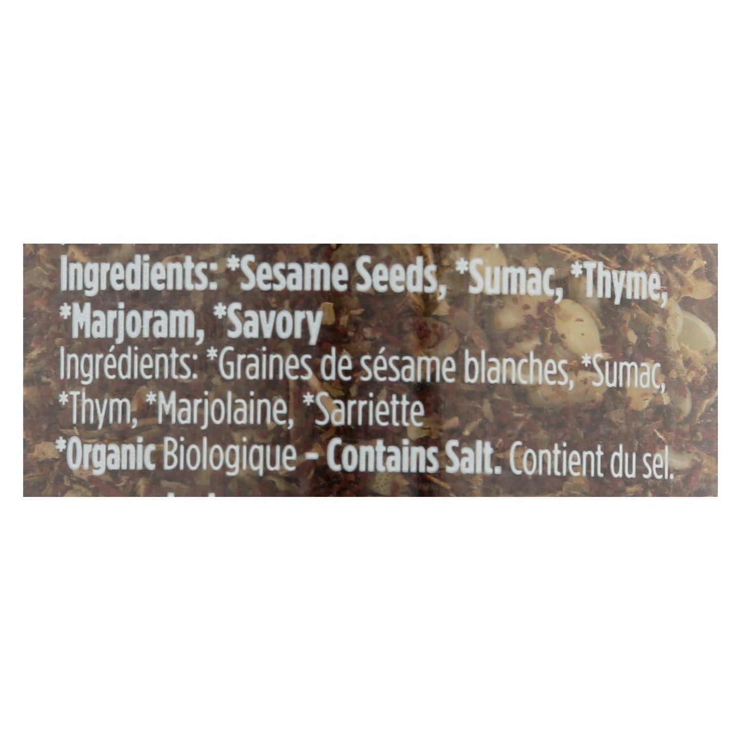 Spicely Organics - Organic Zaatar Seasoning - Case Of 3 - 1.4 Oz.