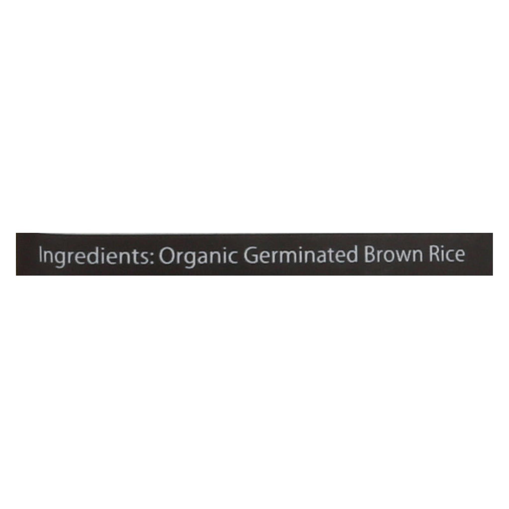 Truroots Organic Germinated Brown Rice - Whole Grain - Case Of 6 - 14 Oz.