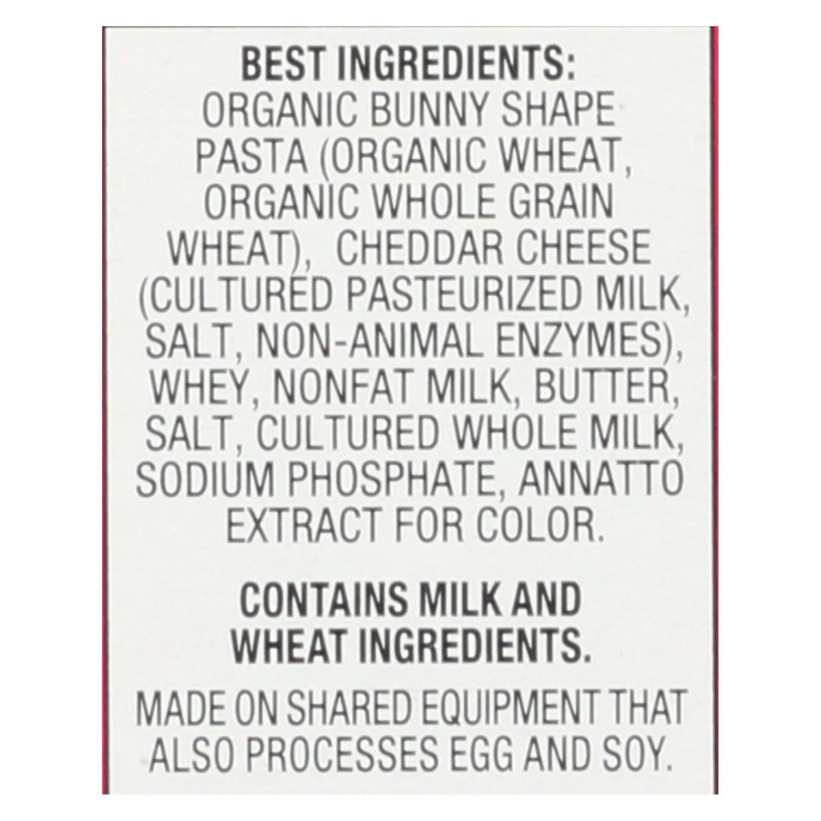 Annies Homegrown Macaroni And Cheese - Organic - Bunny Pasta With Yummy Cheese - 6 Oz - Case Of 12