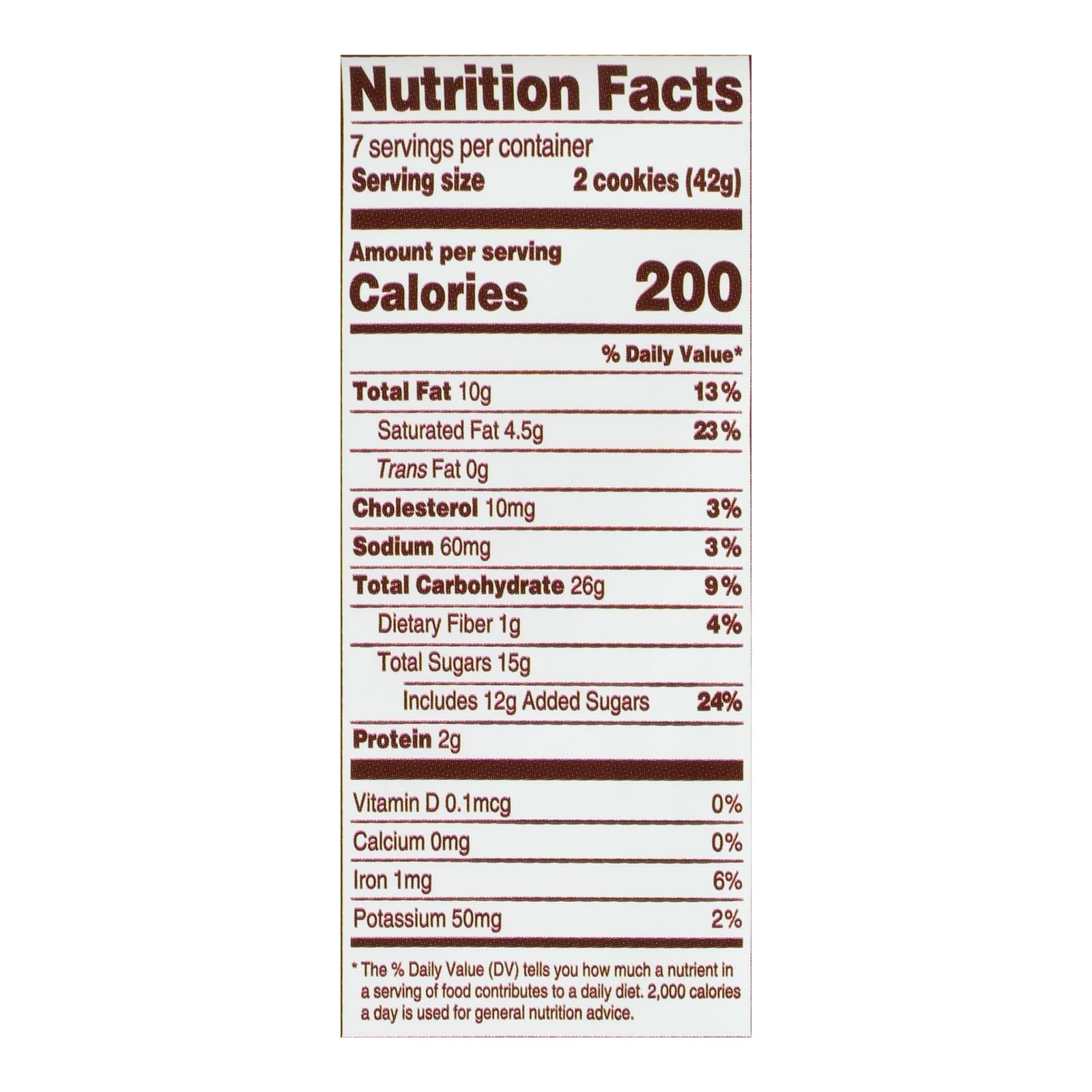 Matt's Cookies - Cookies Chocolate Chip - Case Of 6-10.5 Oz