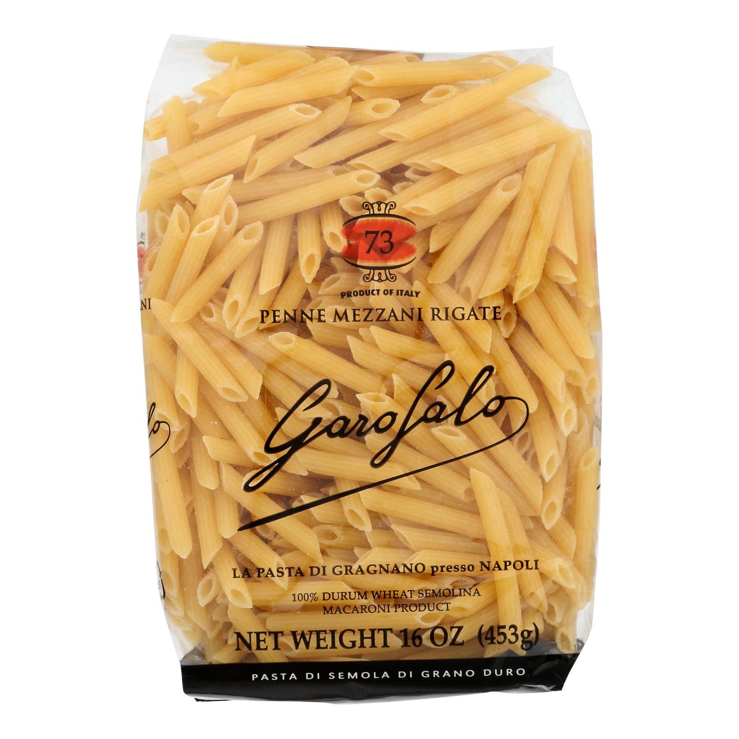 Garofalo Penne Mezzani Rigate - Case Of 12 - 16 Oz