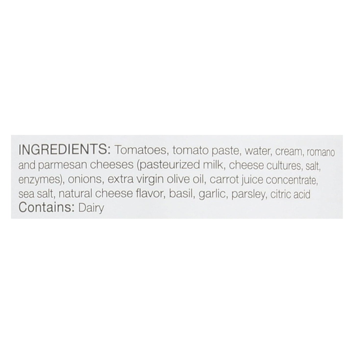 Dave's Gourmet Pasta Sauce - Creamy Parmesan Romano - Case Of 6 - 25 Oz