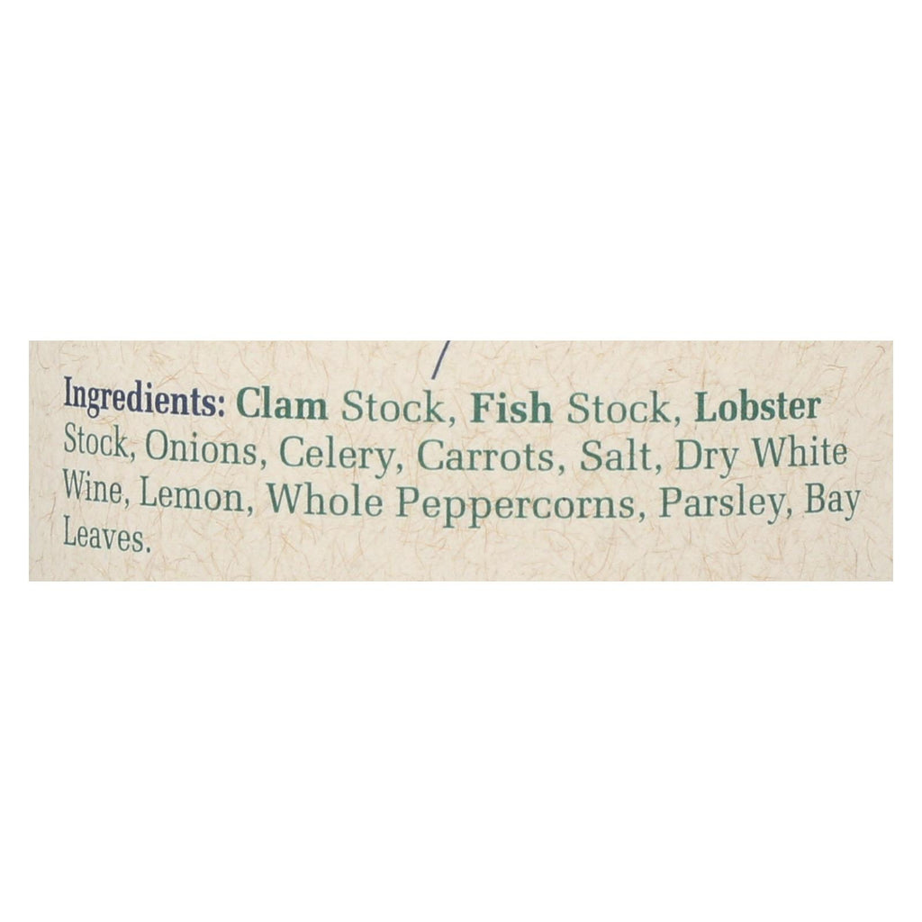 Bar Harbor - All Natural Seafood Stock - Case Of 6 - 15 Oz.