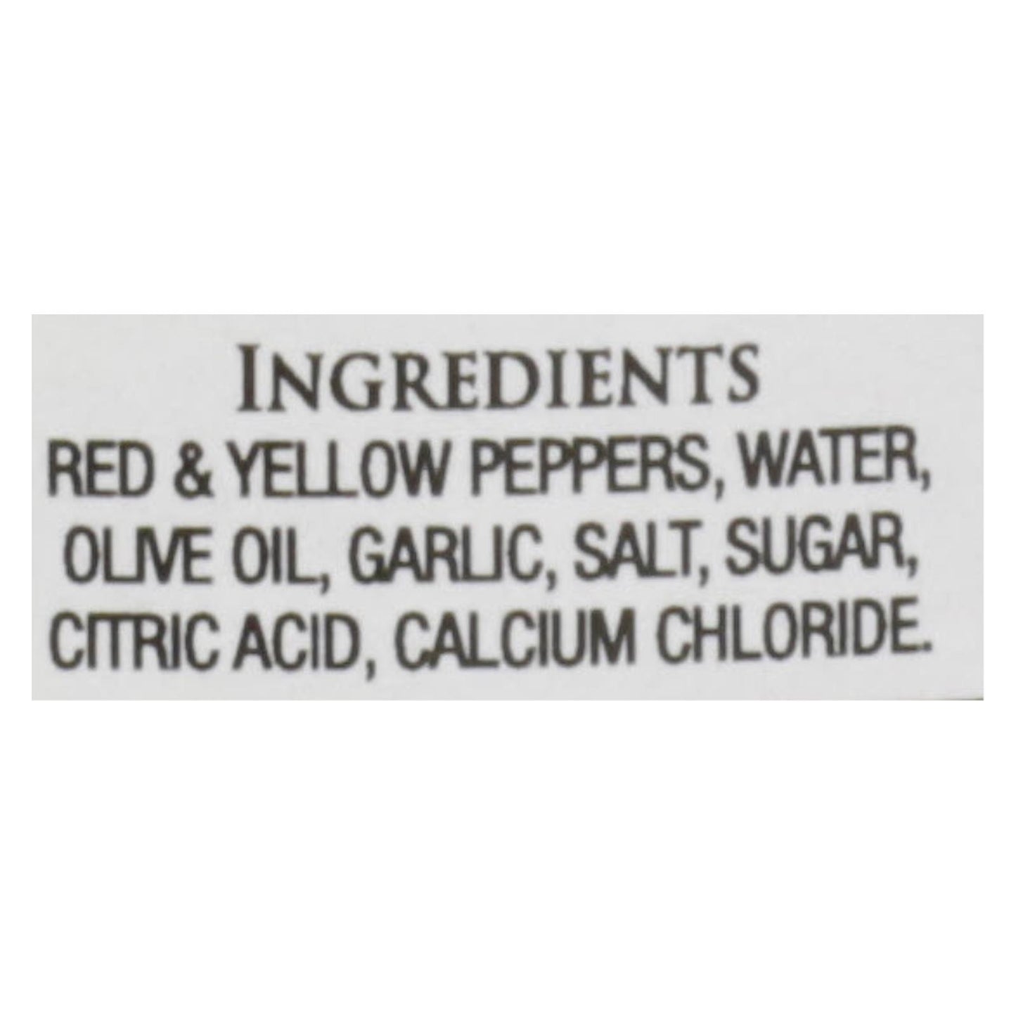 Delallo - Peppers Red & Yellow Roasted With Garlic - Case Of 12-12 Oz