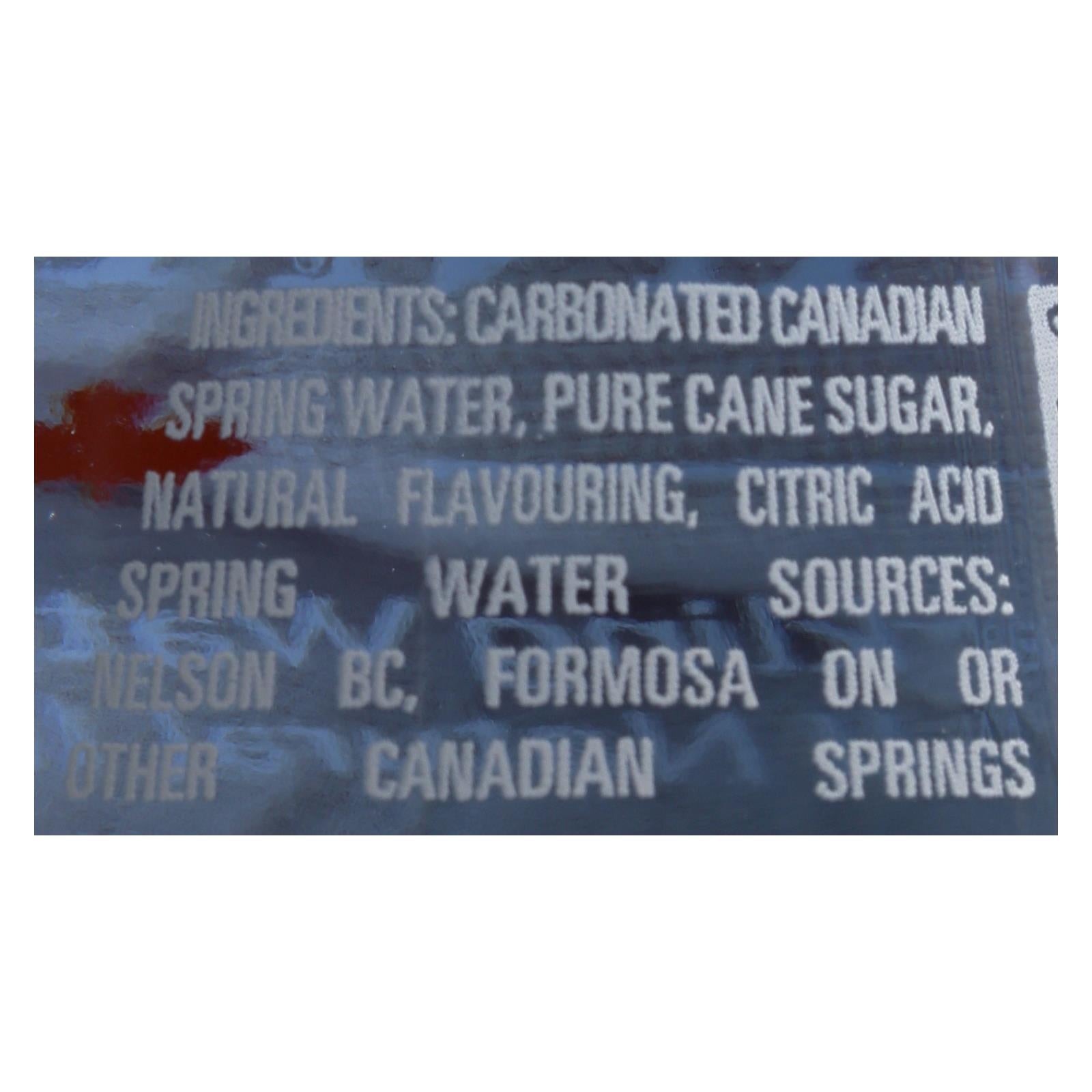Clearly Canadian - Sparkling Water Wild Cherry - Case Of 12-11 Fz