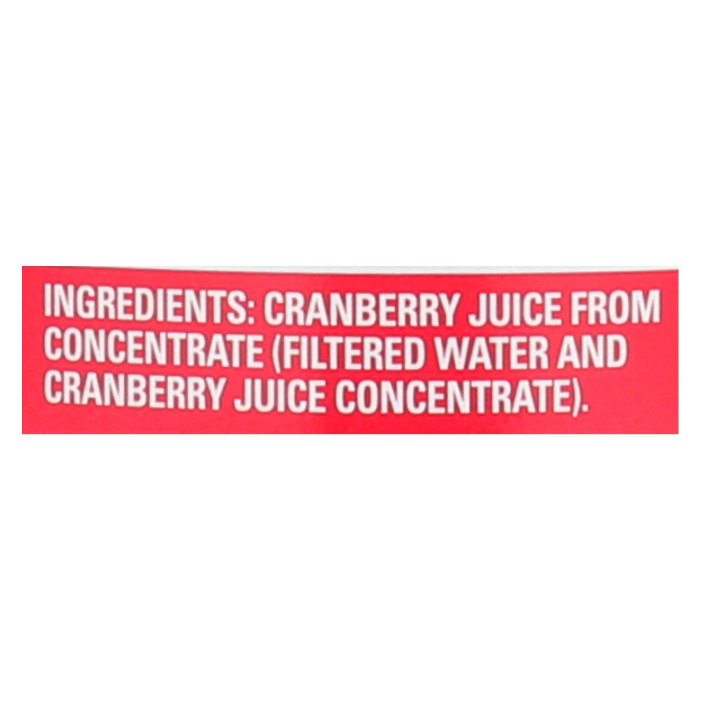 L And A Juice - All Cranberry - Case Of 6 - 32 Fl Oz.