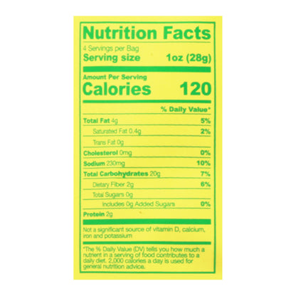 Love Corn - Roasted Corn Salt & Vinegar - Case Of 6-4 Oz