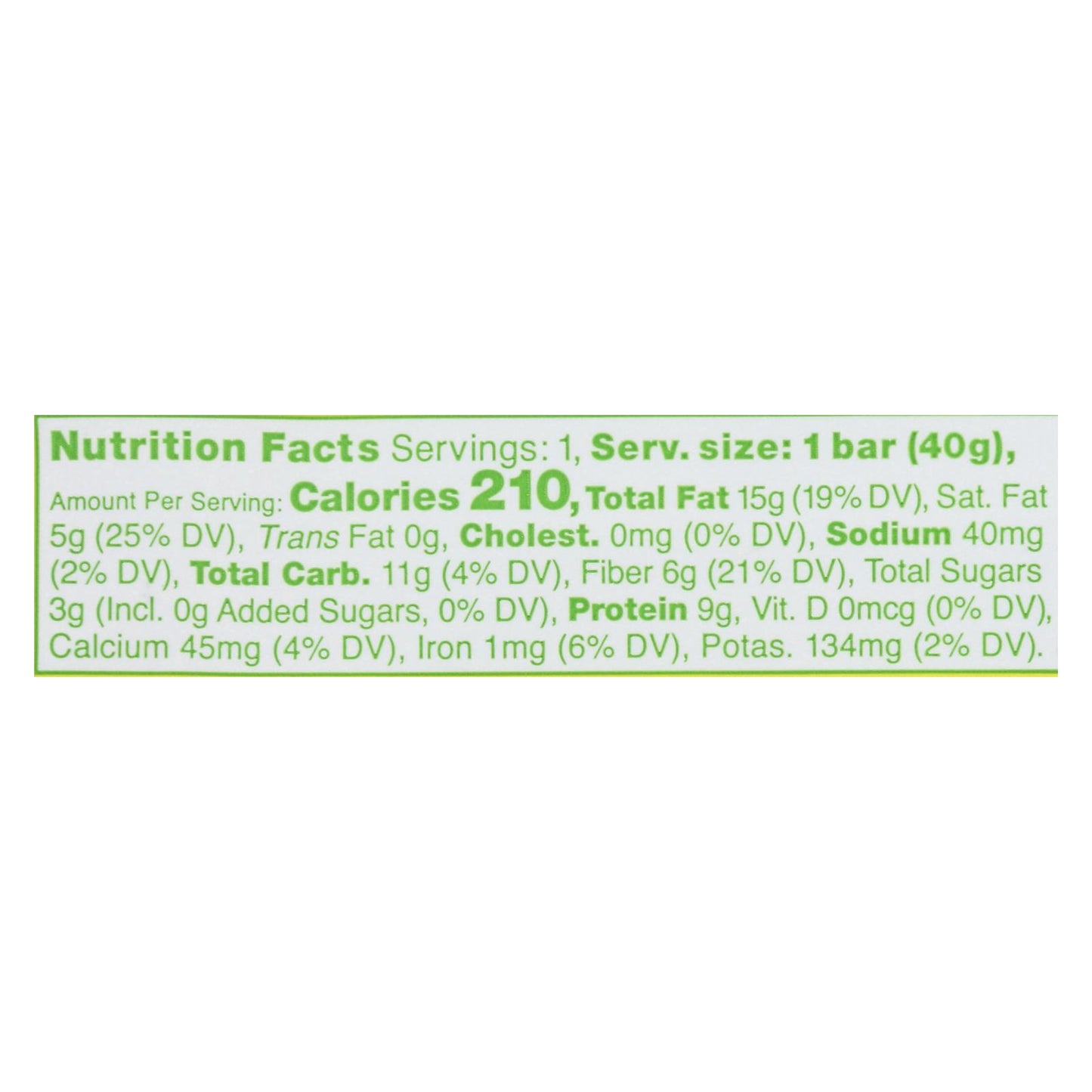 Dang - Bar - Lemon Matcha - Case Of 12 - 1.4 Oz.