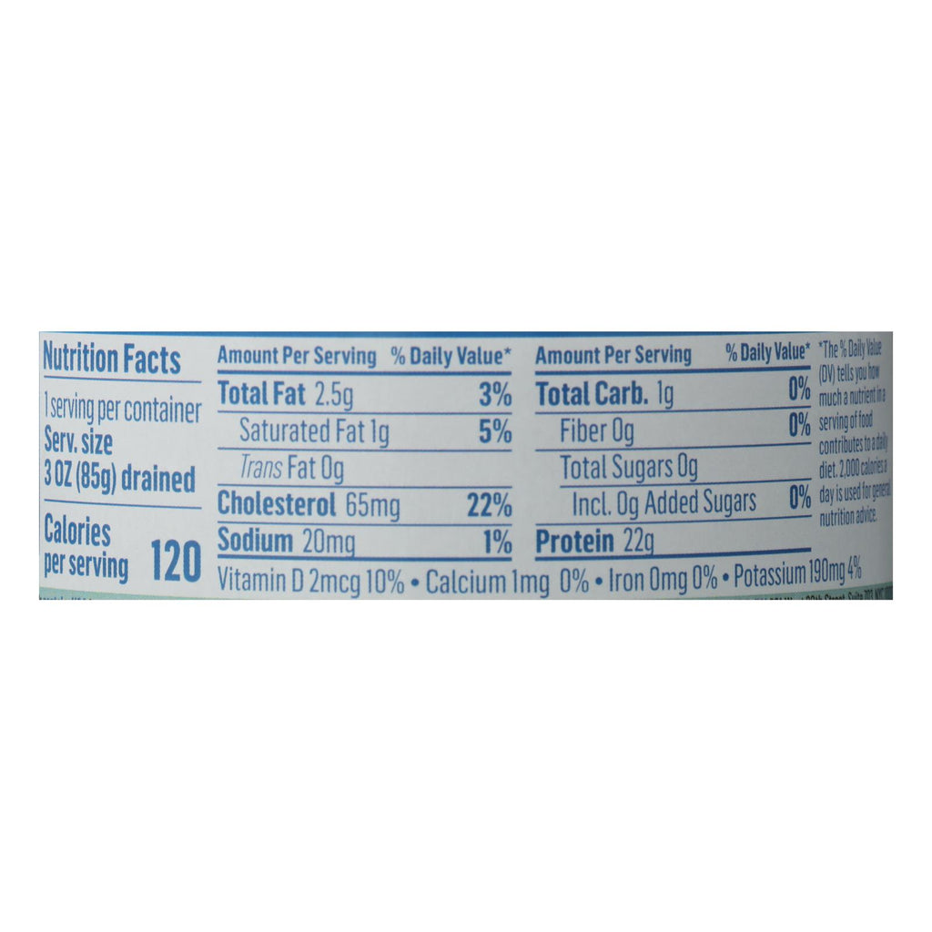 Fish Tales - Tuna Albacore In Water - Case Of 12-5 Oz