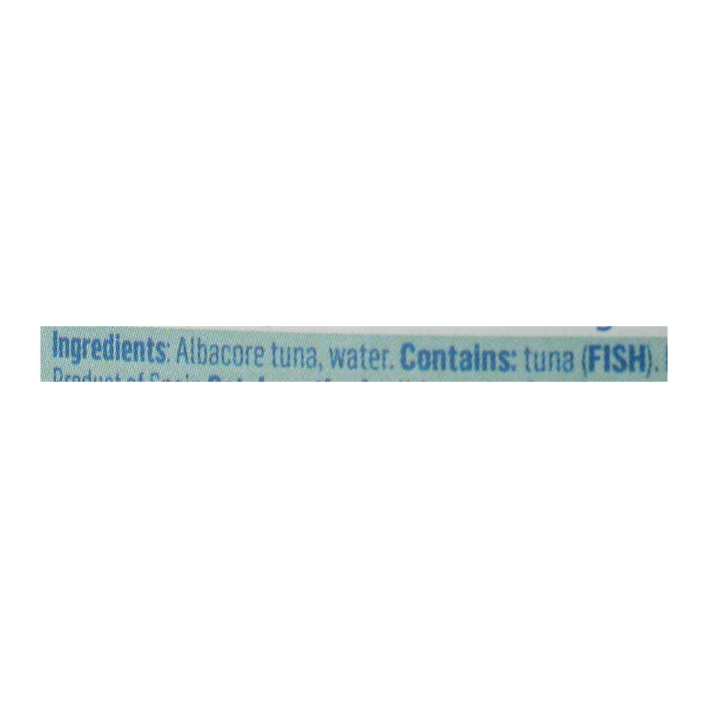 Fish Tales - Tuna Albacore In Water - Case Of 12-5 Oz