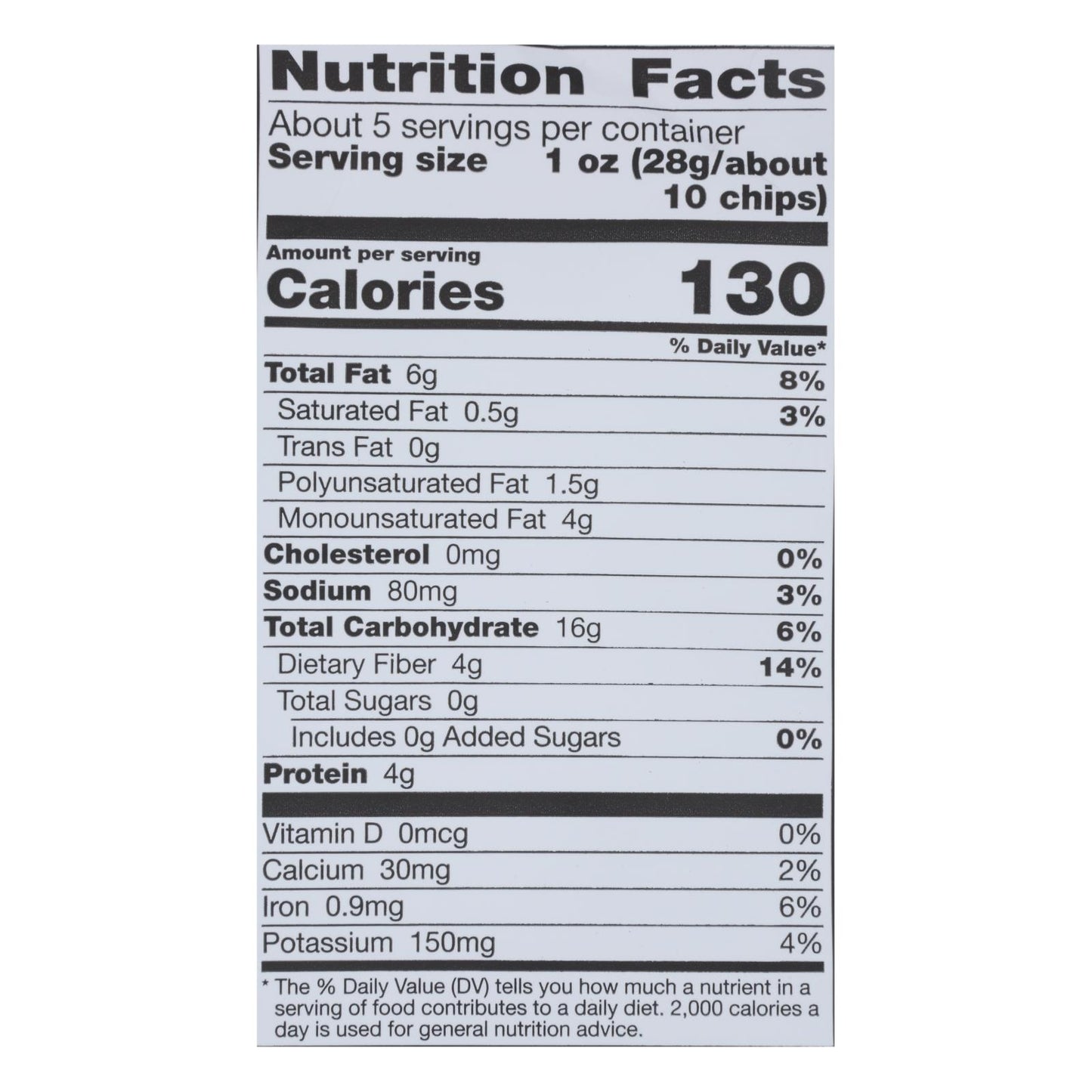 Food Should Taste Good Multigrain Bean Chips -black Bean - Case Of 12 - 5.5 Oz