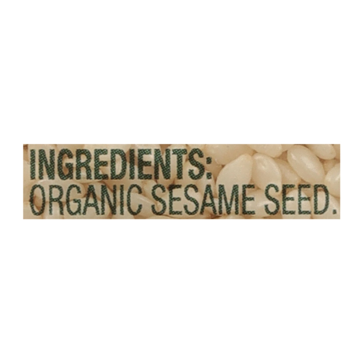 Simply Organic - Sesame Seed - Case Of 6-3.21 Oz