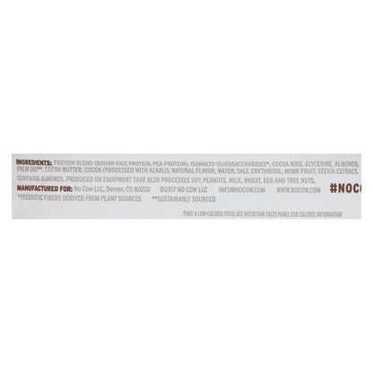 D's Natural No Cow Bar In Chocolate Fudge Brownie  - Case Of 12 - 2.12 Oz