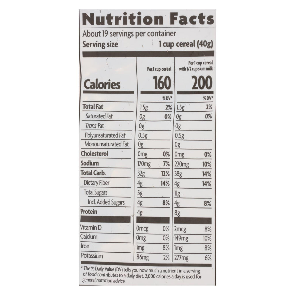 Nature's Path Organic Mesa Sunrise Flakes Cereal - Case Of 6 - 26.4 Oz.