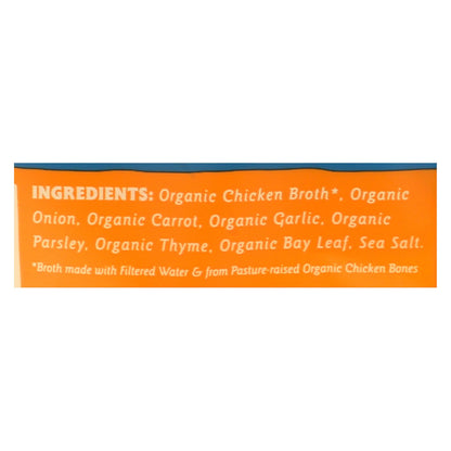 Bare Bones Chicken Bone Broth  - Case Of 6 - 16 Fz