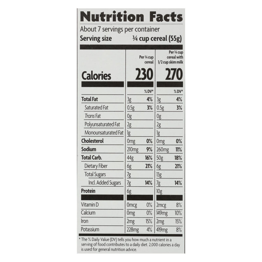 Nature's Path Organic Heritage Crunch Cereal - Case Of 12 - 14 Oz.