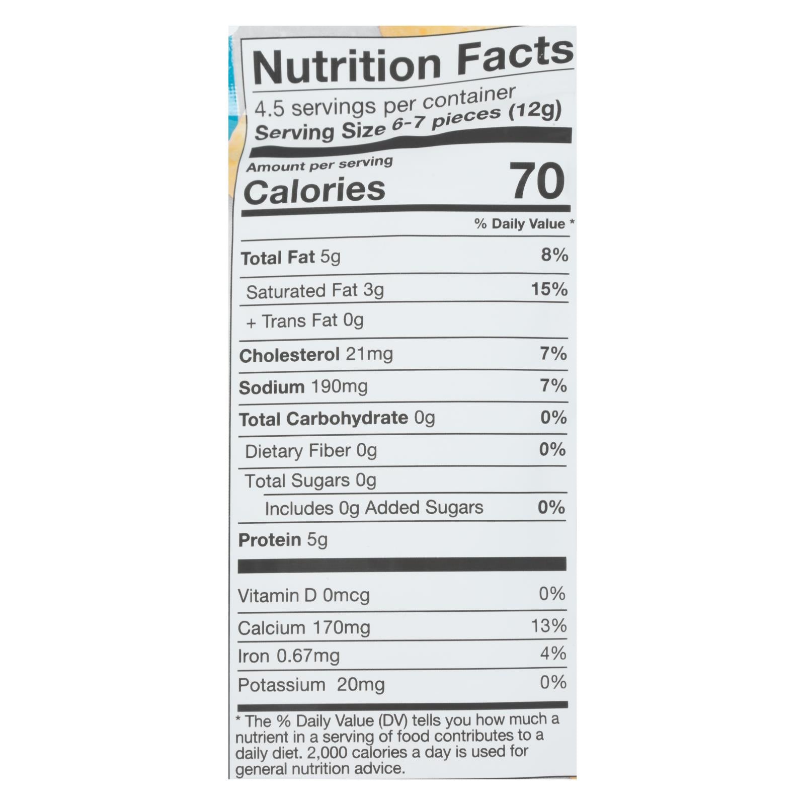 Moon Cheese Gouda Dehydrated Cheese Snack  - Case Of 12 - 2 Oz