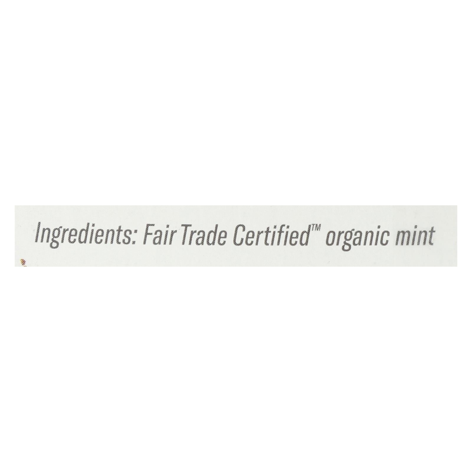 Numi Organic Tea Moroccan Mint - 18 Tea Bags - Case Of 6
