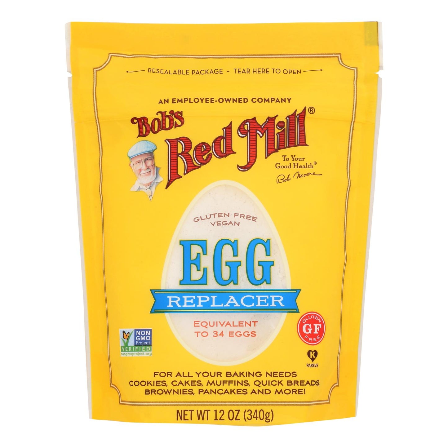 Bob's Red Mill - Egg Replacer Gluten Free - Case Of 5-12 Oz