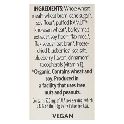 Nature's Path Organic Optimum Power Flax Cereal - Blueberry Cinnamon - Case Of 12 - 14 Oz.