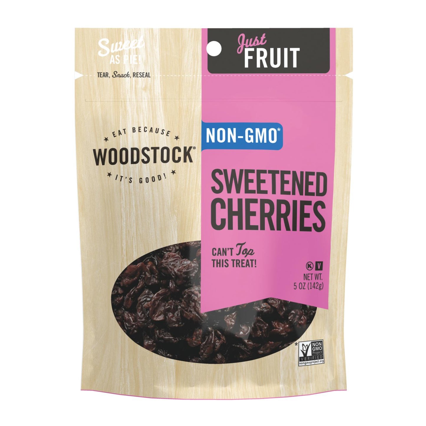 Woodstock Sweetened Cherries - Case Of 8 - 5 Oz