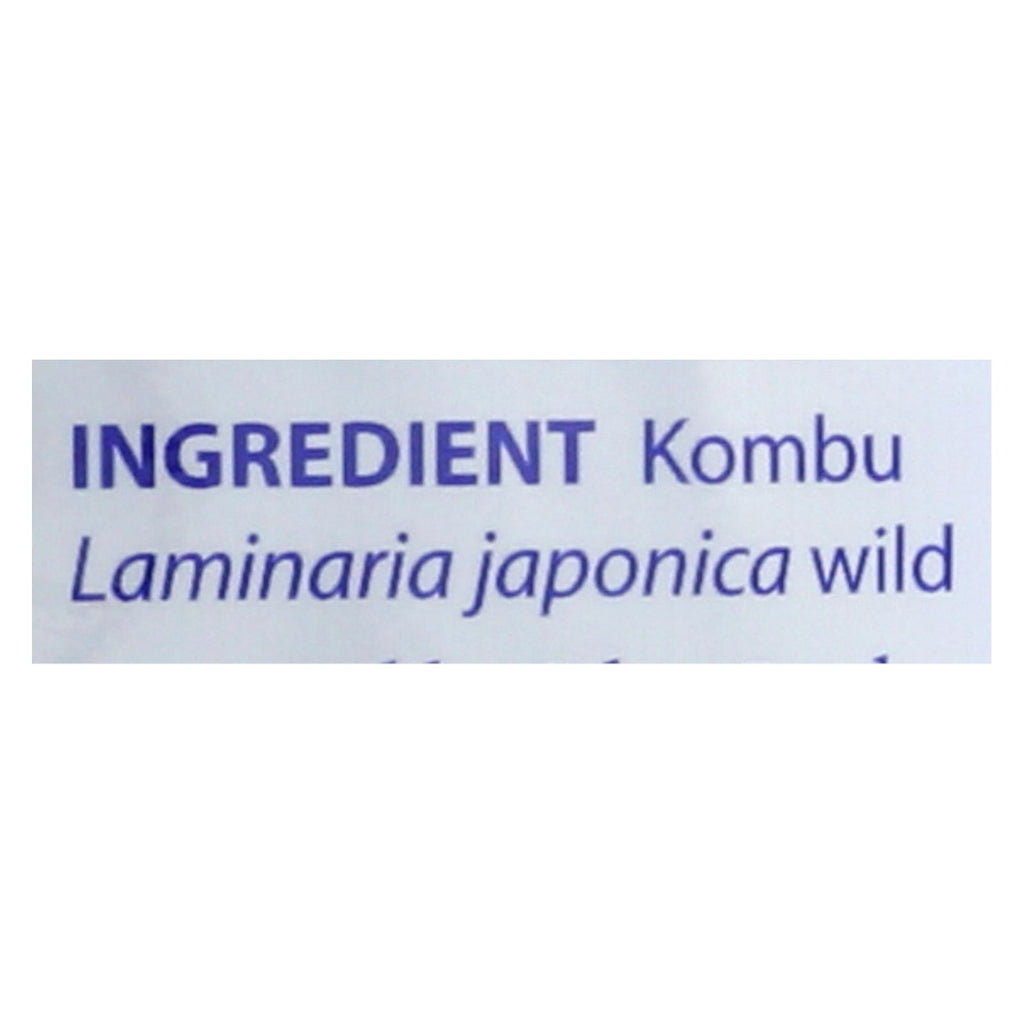 Eden Foods Kombu - Sea Vegetable - Wild Hand Harvested - 2.1 Oz - Case Of 6