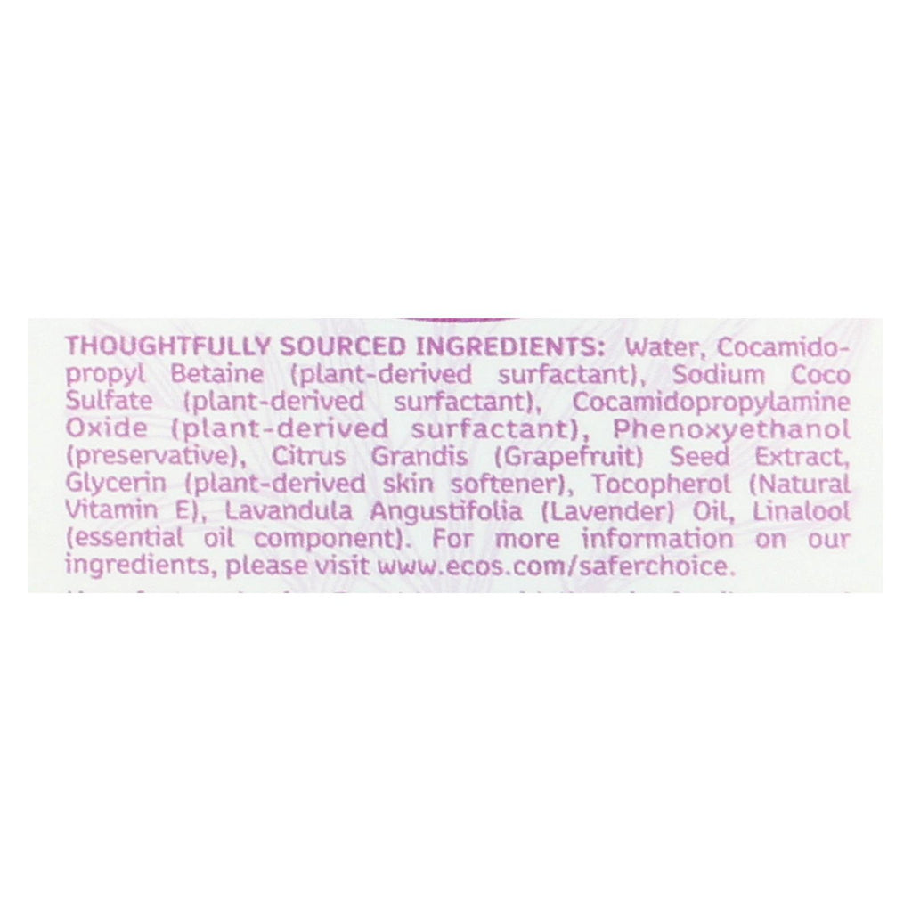 Earth Friendly Hand Soap - Lavender - Case Of 6 - 17 Fl Oz.