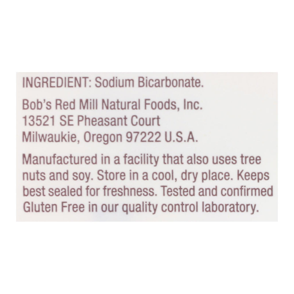 Bob's Red Mill - Baking Soda - Case Of 4-16 Oz