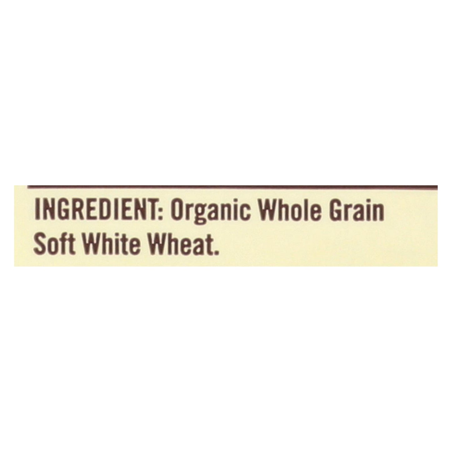 Bob's Red Mill - Organic Whole Wheat Pastry Flour - 5 Lb - Case Of 4