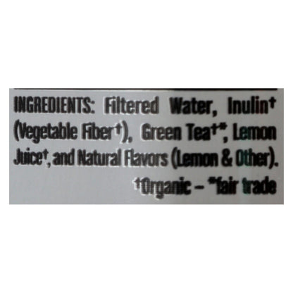 Steaz Unsweetened Green Tea - Lemon - Case Of 12 - 16 Fl Oz.