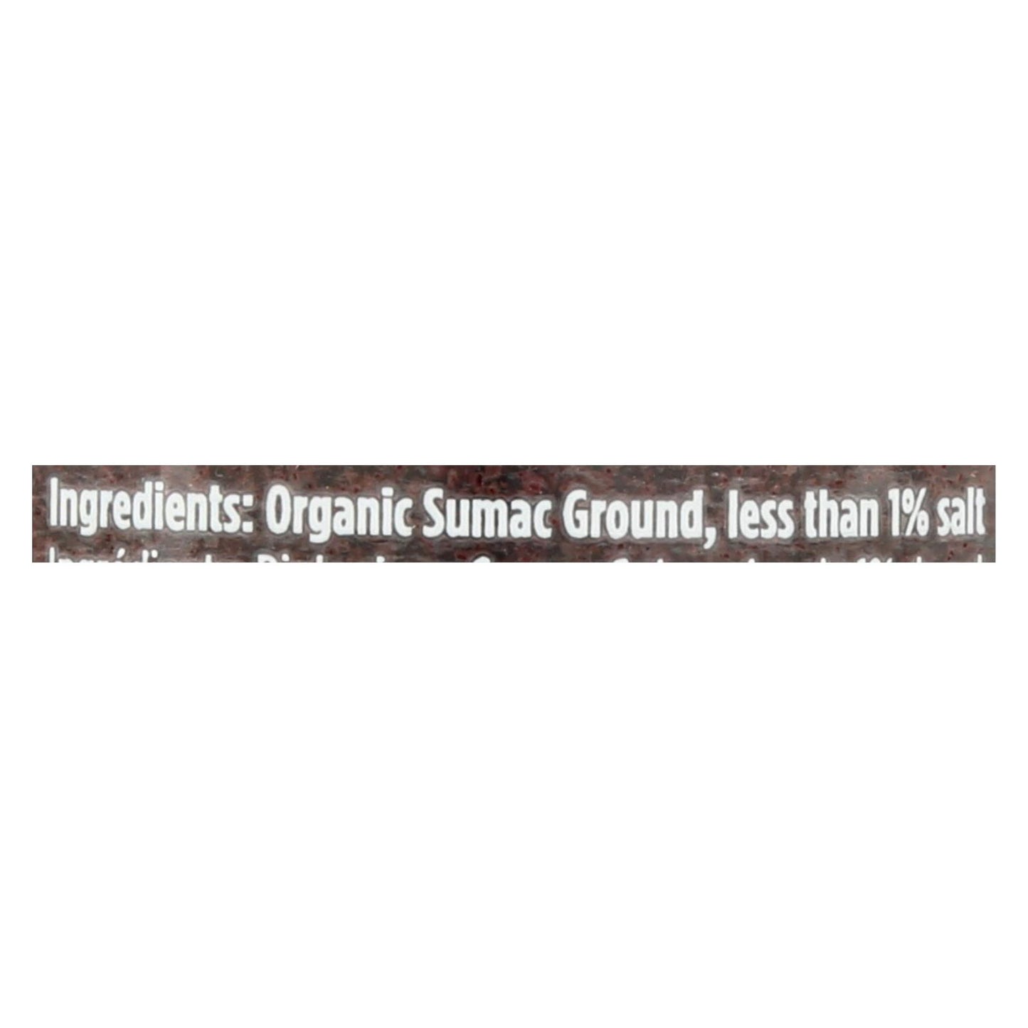 Spicely Organics - Organic Sumac - Case Of 3 - 2 Oz.