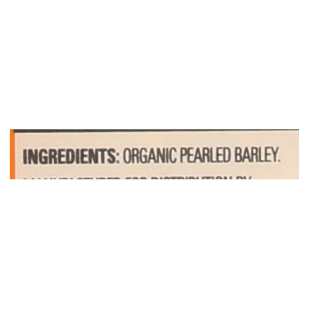 Arrowhead Mills - Organic Barley - Pearled - Case Of 6 - 28 Oz.