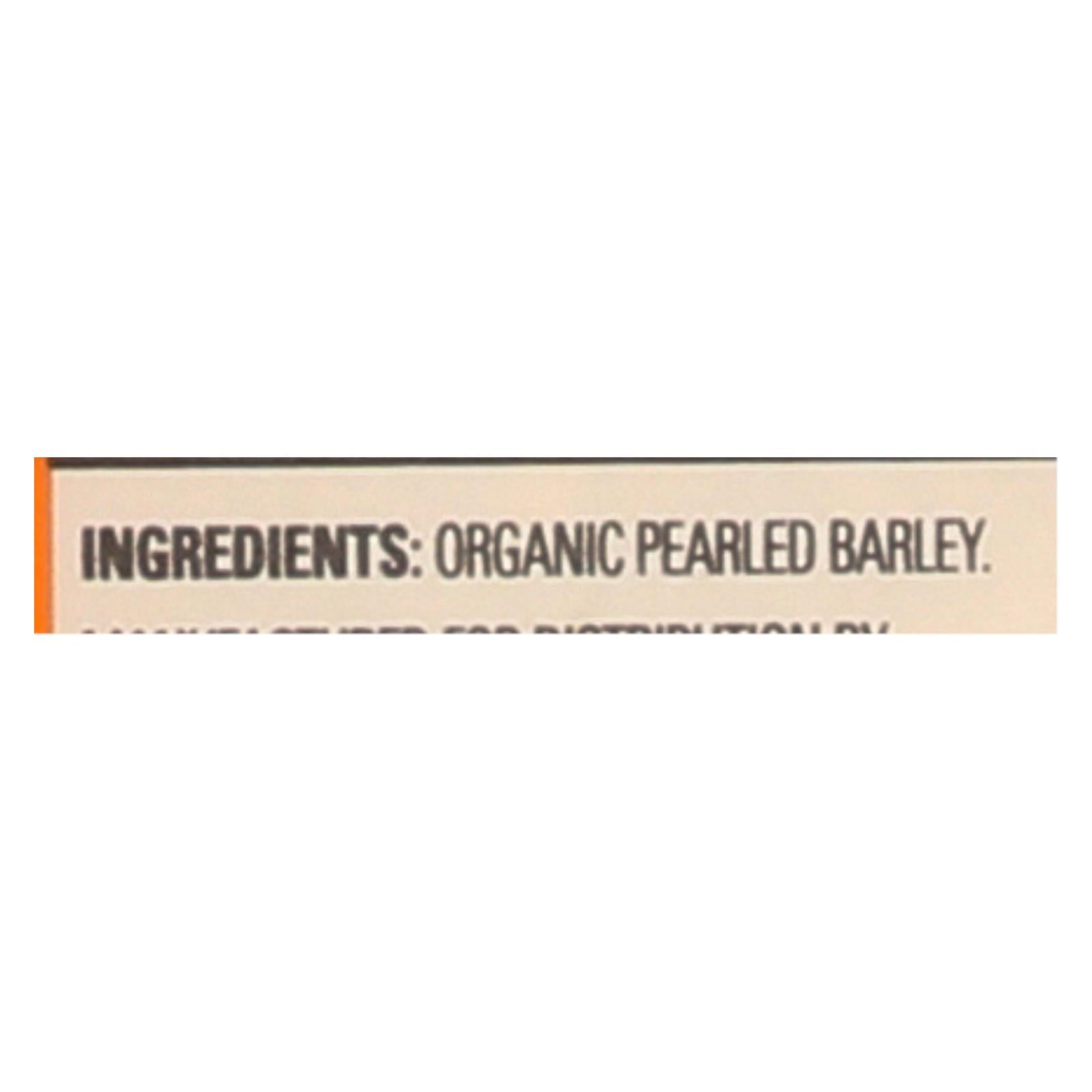 Arrowhead Mills - Organic Barley - Pearled - Case Of 6 - 28 Oz.