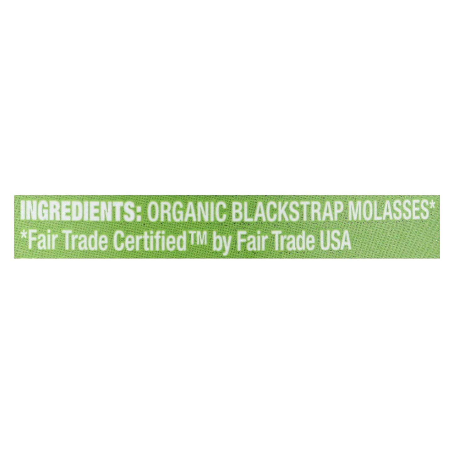 Wholesome Sweeteners Organic Molasses
 - Liquid Sweetener - Case Of 12 - 32 Oz.