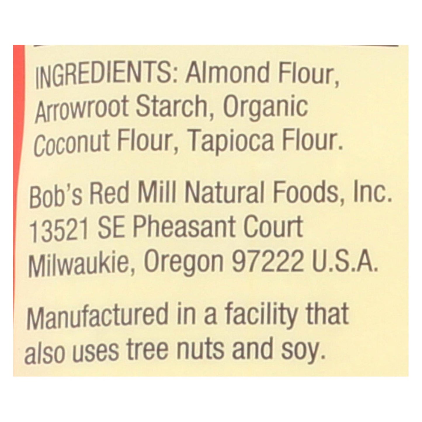 Bob's Red Mill - Baking Flour Paleo - Case Of 4-32 Oz