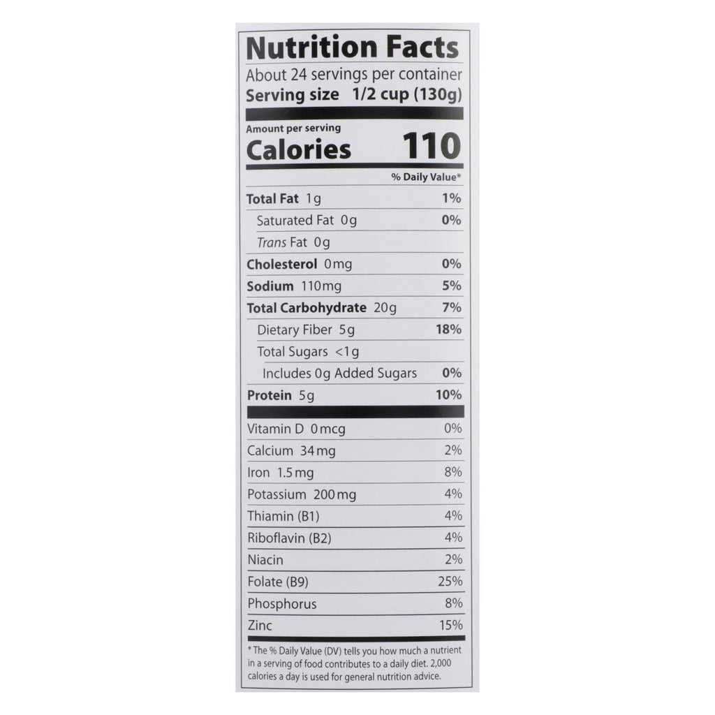 Eden Foods Organic Garbanzo Bean - Case Of 6 - 108 Oz.