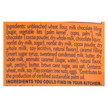 Michel Et Augustin - Cookie Mk Chocolate Caramel Shbrd - Case Of 6 - 4.9 Oz