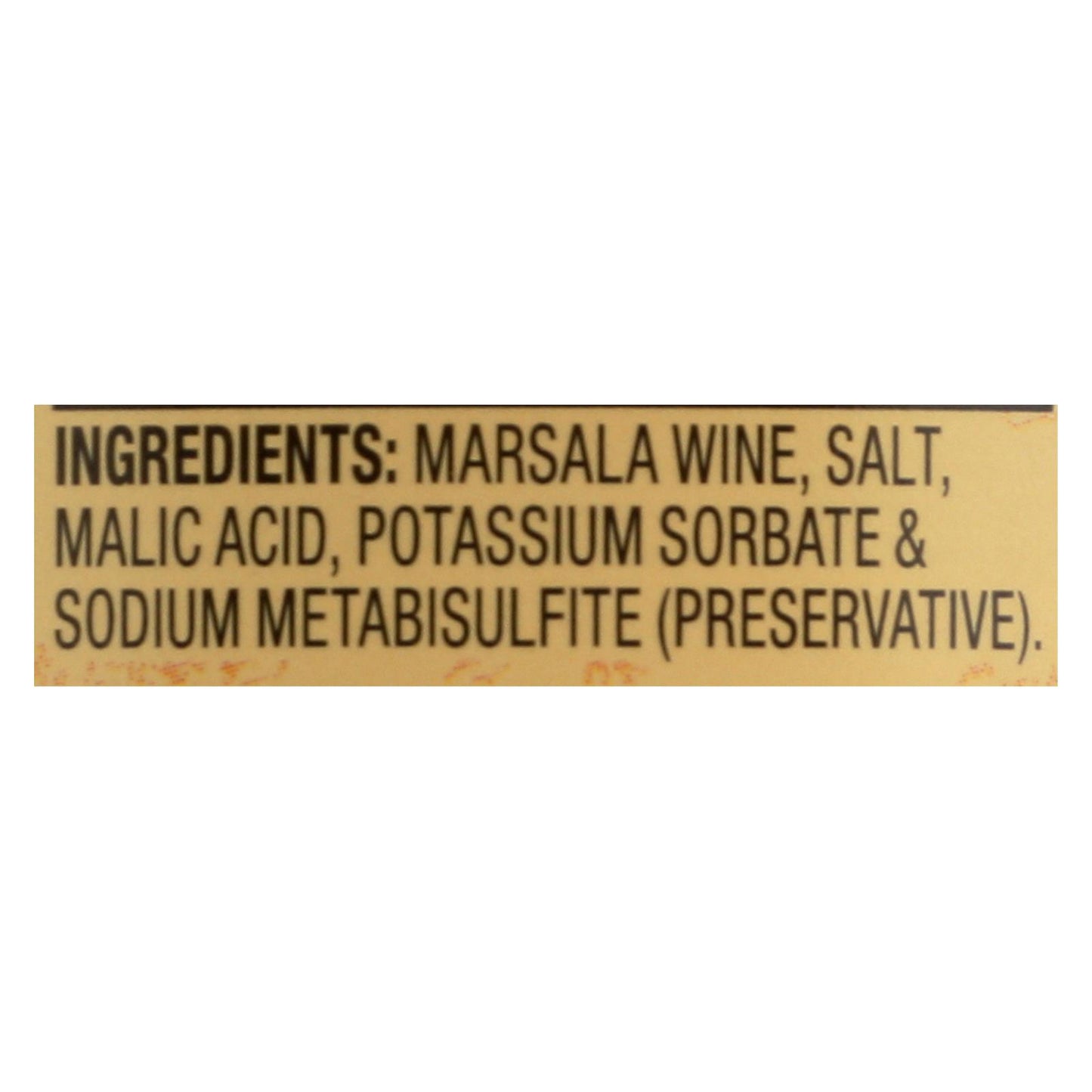 Reese Marsala Cooking Wine - Case Of 6 - 12.7 Fl Oz.