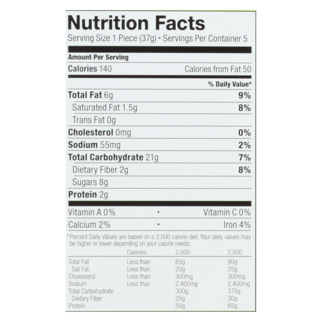 Bobo's Oat Bars - Apple Pie - Gluten Free - Case Of 6 - 1.3 Oz.