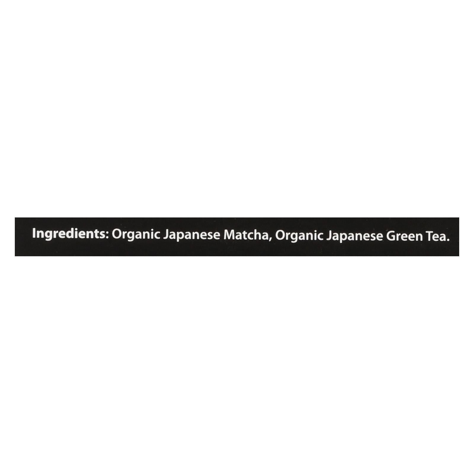 Buddha Teas -tea - Matcha Green - Case Of 6 - 18 Bag