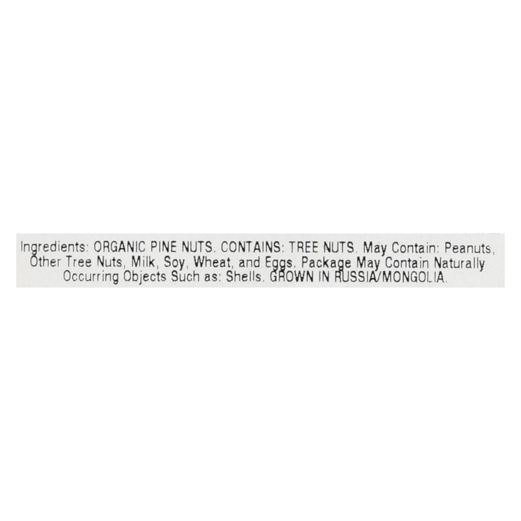 Aurora Natural Products - Organic Pine Nuts - Case Of 12 - 4 Oz.